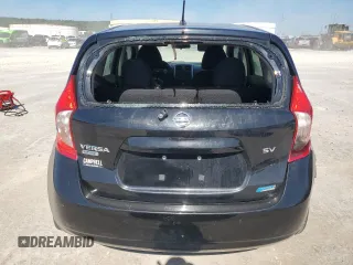 2014 Nissan Note S Plus with VIN 3N1CE2CP2EL379163, listed as a Copart auction lot 62571595 with 156,421 mi miles and Clean title. Bid and sale history available at DreamBid. Image 6.
