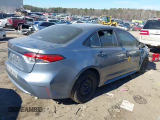 2022 Toyota Corolla LE with VIN 5YFEPMAE3NP299757, listed as a IAAI auction lot 41311896 with 90,791 mi miles. Bid and sale history available at carsss.com. Image 4.