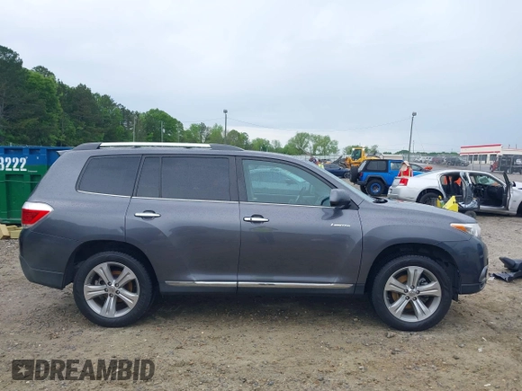 2012 Toyota Highlander Limited with VIN 5TDYK3EH4CS054805, listed as a IAAI auction lot 42082094 with 158,016 mi miles and . Bid and sale history available at DreamBid. Image 13.