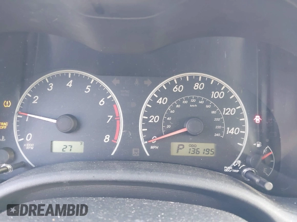 2012 Toyota Corolla L with VIN JTDBU4EE7C9180571, listed as a IAAI auction lot 41395893 with 136,195 mi miles and . Bid and sale history available at DreamBid. Image 7.