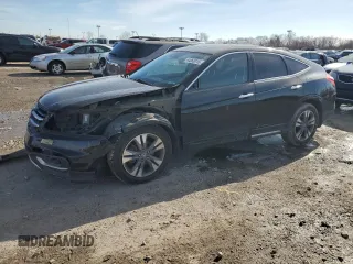2014 Honda Crosstour EX-L with VIN 5J6TF2H54EL001496, listed as a Copart auction lot 44063015 with 166,422 mi miles and Salvage Title. Bid and sale history available at carsss.com. Image 1.