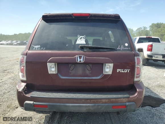 2008 Honda Pilot SE with VIN 5FNYF28388B022904, listed as a Copart auction lot 53631535 with 189,408 mi miles and Clean Title. Bid and sale history available at carsss.com. Image 6.