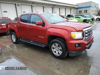 2016 GMC Canyon 2WD SLE with VIN 1GTG5CE36G1151014, listed as a Copart auction lot 86960274 with 71,593 mi miles and Salvage Title. Bid and sale history available at carsss.com. Image 4.