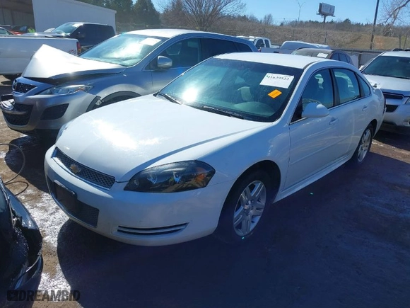 2012 Chevrolet Impala LT Retail with VIN 2G1WB5E36C1107964, listed as a IAAI auction lot 41639522 with NaN miles. Bid and sale history available at carsss.com. Image 2.
