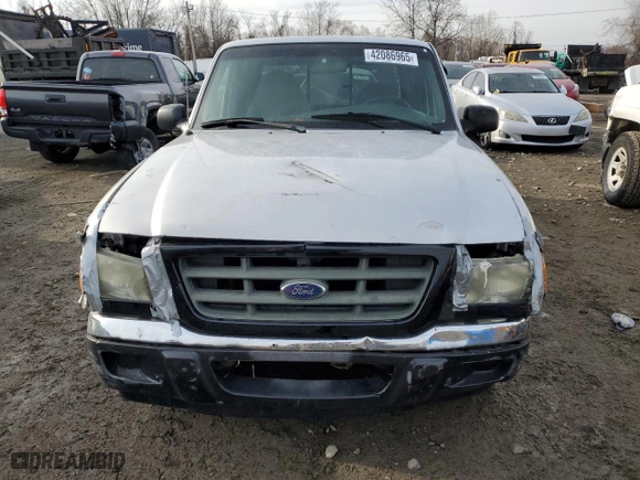2001 Ford Ranger XLT Appearance with VIN 1FTYR14E51TA17753, listed as a Copart auction lot 42086965 with 0 mi miles and Salvage Title. Bid and sale history available at carsss.com. Image 5.