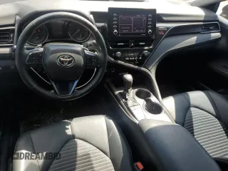 2023 Toyota Camry SE with VIN 4T1G11AK2PU741315, listed as a Copart auction lot 51587555 with 91,043 mi miles and Salvage Title. Bid and sale history available at DreamBid. Image 8.