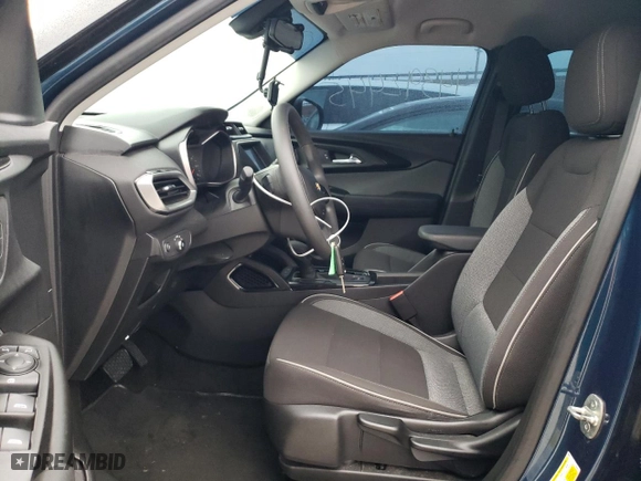 2021 Chevrolet TrailBlazer LS with VIN KL79MMS28MB145490, listed as a Copart auction lot 44392445 with 55,006 mi miles and Salvage Title. Bid and sale history available at carsss.com. Image 7.