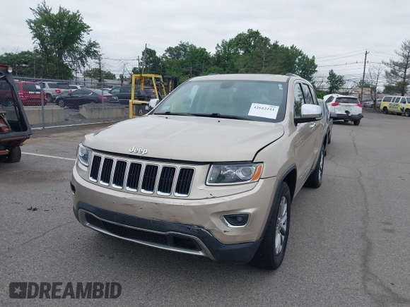 2014 Jeep Grand Cherokee Limited z VIN 1C4RJFBG8EC408754, wystawiony jako IAAI lot #42612211 z przebiegiem 149 017 mil mil oraz . Historia ofert i sprzedaży dostępna na DreamBid. Obrazek 6.