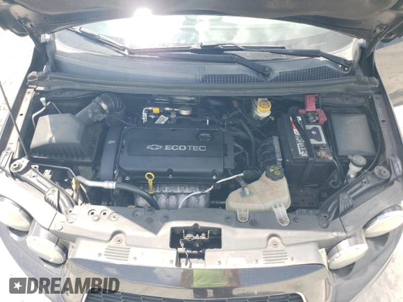 2013 Chevrolet Sonic LT with VIN 1G1JC5SH4D4253602, listed as a Copart auction lot 55727875 with 155,217 mi miles and Clean Title. Bid and sale history available at DreamBid. Image 11.