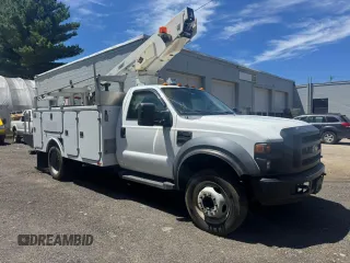 2008 Ford F-450 with VIN 1FDXF46Y58EE56619, listed as a Copart auction lot 65845785 with 275,200 mi miles and Clean title. Bid and sale history available at DreamBid. Image 1.