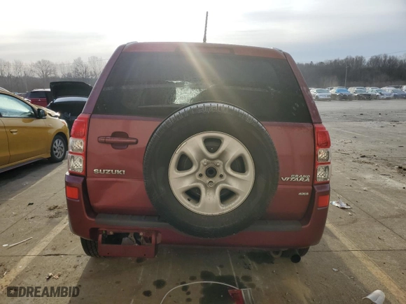 2006 Suzuki Grand Vitara Premium with VIN JS3TD943764101565, listed as a Copart auction lot 84473074 with 174,257 mi miles and Salvage Title. Bid and sale history available at carsss.com. Image 6.