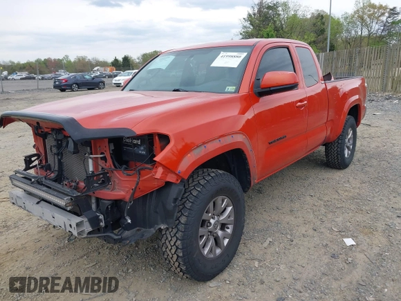 2016 Toyota Tacoma SR with VIN 5TFSX5EN5GX046740, listed as a IAAI auction lot 41998880 with 110,609 mi miles and . Bid and sale history available at DreamBid. Image 19.