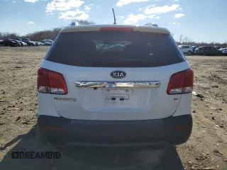 2012 Kia Sorento EX with VIN 5XYKUDA61CG295065, listed as a Copart auction lot 47176265 with 177,876 mi miles and Salvage Title. Bid and sale history available at carsss.com. Image 6.