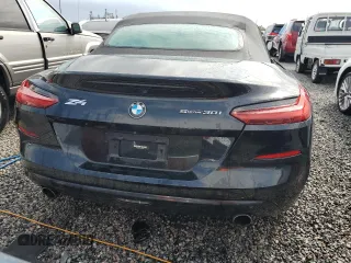 2022 BMW Z4 sDrive30i with VIN WBAHF3C04NWX42062, listed as a Copart auction lot 74989854 with 0 mi miles and Salvage Title. Bid and sale history available at carsss.com. Image 6.
