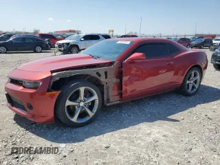2014 Chevrolet Camaro LT with VIN 2G1FB1E32E9206715, listed as a Copart auction lot 51852915 with 36,392 mi miles and Salvage title. Bid and sale history available at DreamBid. Image 1.