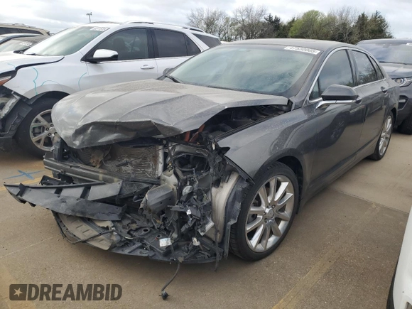 2016 Lincoln MKZ Hybrid with VIN 3LN6L2LUXGR618086, listed as a Copart auction lot 47530005 with 96,017 mi miles and Salvage Title. Bid and sale history available at carsss.com. Image 1.