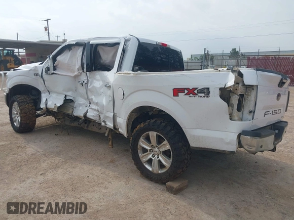2020 Ford F-150 XL with VIN 1FTEW1E43LKE32614, listed as a IAAI auction lot 42204759 with Not provided miles and . Bid and sale history available at DreamBid. Image 3.