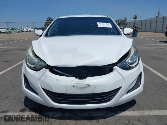 2016 Hyundai Elantra SE with VIN 5NPDH4AE3GH698547, listed as a IAAI auction lot 42564630 with 100,565 mi miles and . Bid and sale history available at DreamBid. Image 12.