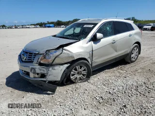 2014 Cadillac SRX Luxury Collection with VIN 3GYFNBE35ES642847, listed as a Copart auction lot 49891015 with 0 mi miles and Salvage Title. Bid and sale history available at carsss.com. Image 1.