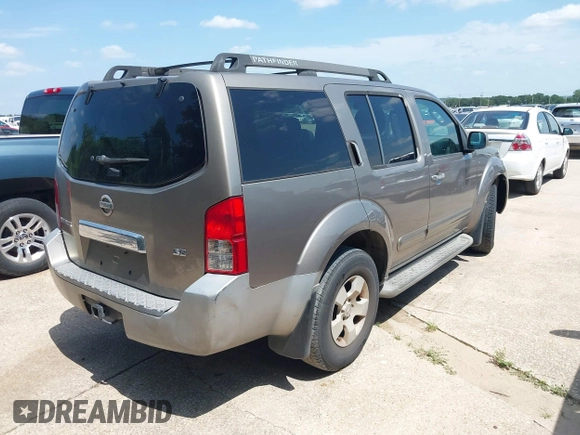 2006 Nissan Pathfinder SE with VIN 5N1AR18U46C670001, listed as a IAAI auction lot 42451015 with 292,292 mi miles and . Bid and sale history available at DreamBid. Image 4.