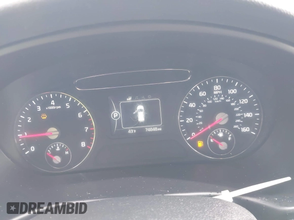 2017 Kia Sorento LX with VIN 5XYPG4A37HG282038, listed as a IAAI auction lot 41559146 with 74,848 mi miles. Bid and sale history available at carsss.com. Image 7.