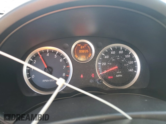 2012 Nissan Sentra S with VIN 3N1AB6AP5CL639031, listed as a Copart auction lot 45229395 with 99,835 mi miles and Salvage Title. Bid and sale history available at DreamBid. Image 9.