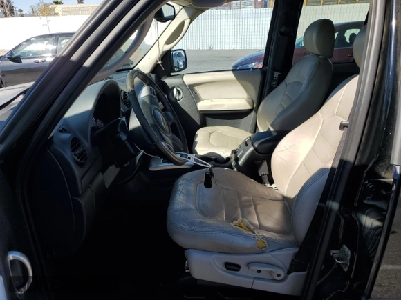 2004 Jeep Liberty Limited with VIN 1J4GK58K14W113447, listed as a Copart auction lot 46850935 with 214,554 mi miles and Salvage title. Bid and sale history available at DreamBid. Image 7.
