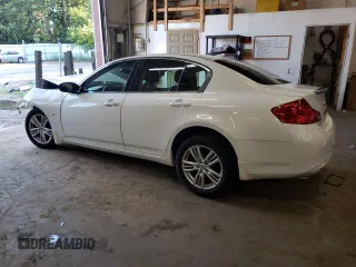 2015 Infiniti Q40 with VIN JN1CV6AR4FM651036, listed as a Copart auction lot 66326494 with 0 mi miles and Salvage Title. Bid and sale history available at carsss.com. Image 2.