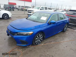 2022 Honda Civic Sedan EX with VIN 2HGFE1F74NH325843, listed as a IAAI auction lot 41116731 with 69,429 mi miles. Bid and sale history available at carsss.com. Image 18.