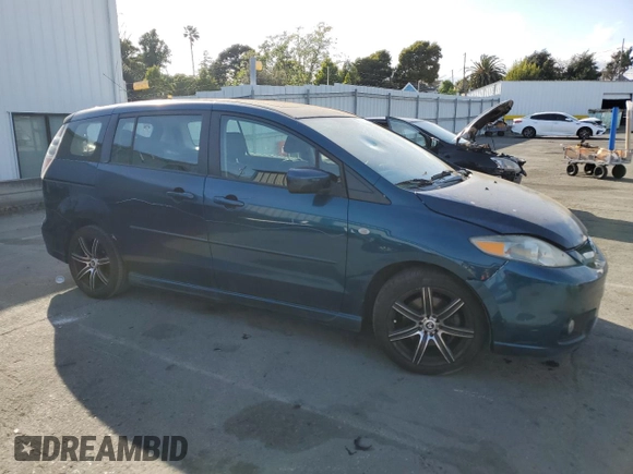2007 Mazda 5 Touring with VIN JM1CR29L370135026, listed as a Copart auction lot 52968945 with 166,442 mi miles and Salvage Title. Bid and sale history available at carsss.com. Image 4.