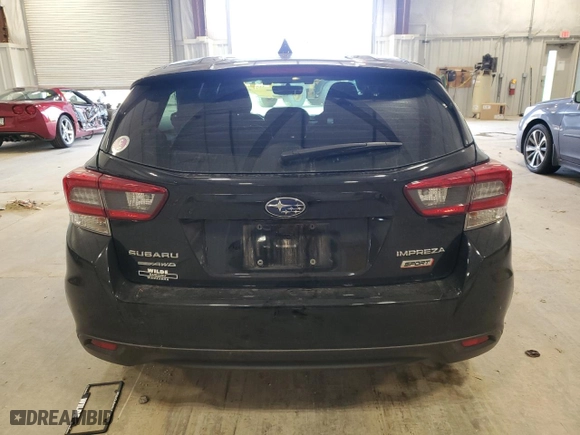 2022 Subaru Impreza Sport with VIN 4S3GTAM61N3723923, listed as a Copart auction lot 81659784 with 43,897 mi miles and Non Repairable. Bid and sale history available at carsss.com. Image 6.