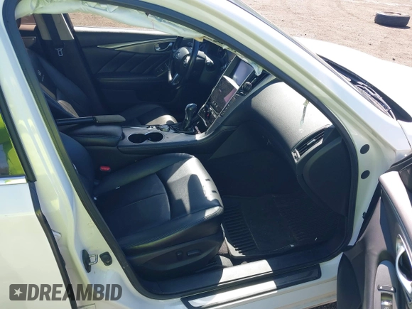2014 Infiniti Q50 Sport with VIN JN1BV7AP7EM679296, listed as a IAAI auction lot 41834654 with 126,337 mi miles and . Bid and sale history available at DreamBid. Image 5.