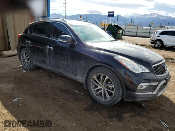 2017 Infiniti QX50 z VIN JN1BJ0RR5HM408198, wystawiony jako Copart lot #49352705 z przebiegiem 115 377 mil mil oraz Szkoda całkowita • Salvage title. Historia ofert i sprzedaży dostępna na DreamBid. Obrazek 4.