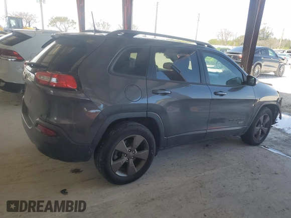 2017 Jeep Cherokee Latitude with VIN 1C4PJMCS5HW545748, listed as a Copart auction lot 51156965 with 106,857 mi miles and Salvage Title. Bid and sale history available at carsss.com. Image 3.