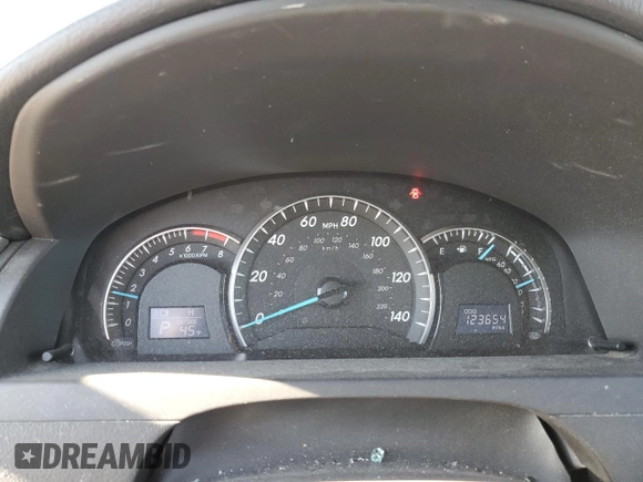 2012 Toyota Camry L with VIN 4T4BF1FK8CR234777, listed as a Copart auction lot 52189265 with 123,654 mi miles and Salvage Title. Bid and sale history available at DreamBid. Image 9.