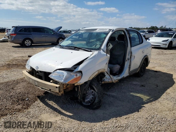 2001 Toyota ECHO with VIN JTDBT123710181063, listed as a Copart auction lot 48900855 with Not Provided miles and Salvage Title. Bid and sale history available at DreamBid. Image 1.