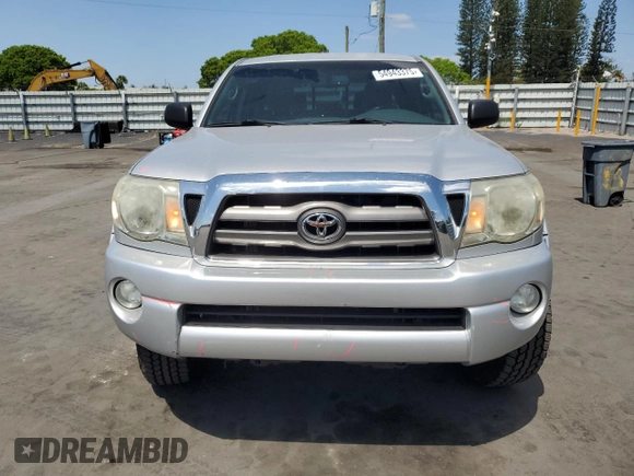 2010 Toyota Tacoma PreRunner with VIN 5TEJU4GN1AZ702394, listed as a Copart auction lot 54943375 with 117,625 mi miles and Salvage Title. Bid and sale history available at DreamBid. Image 5.