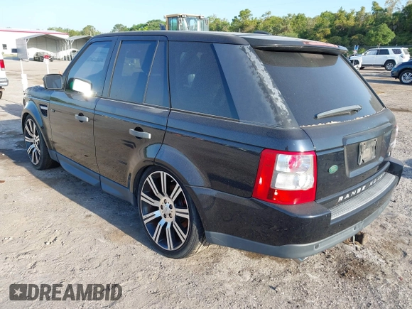 2009 Land Rover Range Rover Sport HSE with VIN SALSK254X9A201883, listed as a IAAI auction lot 42127297 with 154,483 mi miles. Bid and sale history available at carsss.com. Image 3.