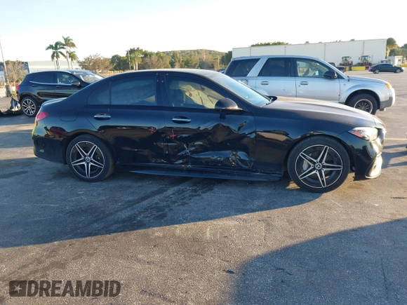 2023 Mercedes-Benz C 300 with VIN W1KAF4GB3PR107816, listed as a IAAI auction lot 41288528 with 70,052 mi miles and . Bid and sale history available at DreamBid. Image 14.