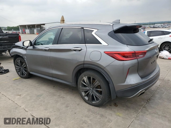 2020 Infiniti QX50 Essential с VIN 3PCAJ5M1XLF116099, выставлен на аукционе Copart как лот 56824854 с пробегом 61 577 миль миль и Списание • Salvage title. История ставок и продаж доступна на DreamBid. Изображение 2.