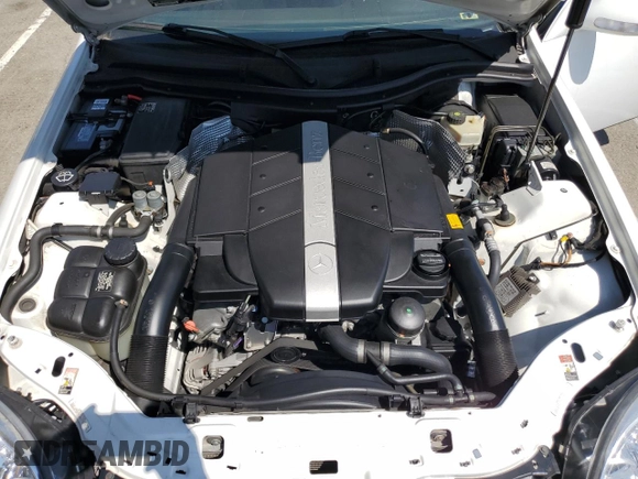 2001 Mercedes-Benz SLK-Class with VIN WDBKK65F81F210099, listed as a Copart auction lot 52606105 with 129,849 mi miles and Salvage Title. Bid and sale history available at carsss.com. Image 11.