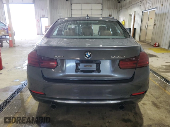 2013 BMW 3 Series 335i xDrive with VIN WBA3B9C51DJ465760, listed as a Copart auction lot 49573555 with 88,234 mi miles and Salvage Title. Bid and sale history available at carsss.com. Image 6.