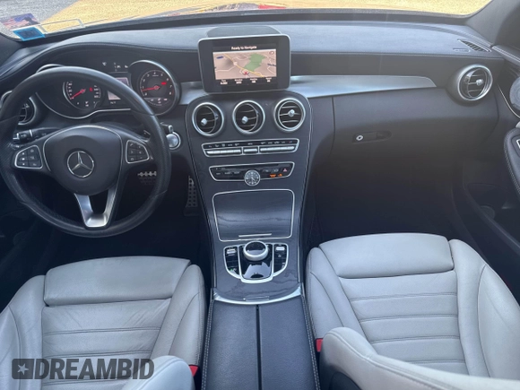 2017 Mercedes-Benz C 300 with VIN 55SWF4KB2HU206186, listed as a IAAI auction lot 42258607 with 141,325 mi miles and . Bid and sale history available at DreamBid. Image 6.