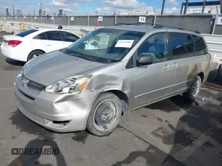 2005 Toyota Sienna CE with VIN 5TDZA23C55S320036, listed as a IAAI auction lot 41424086 with 195,565 mi miles and . Bid and sale history available at DreamBid. Image 2.