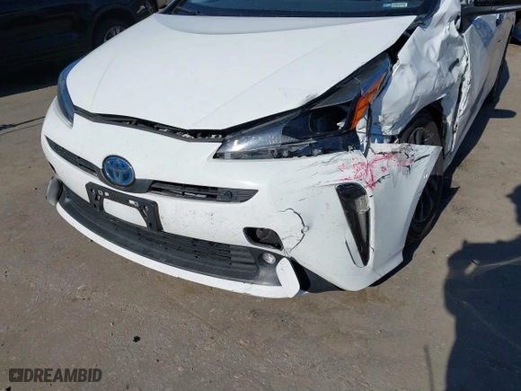 2022 Toyota Prius LE with VIN JTDL9MFU4N3034338, listed as a IAAI auction lot 40760912 with 60,237 mi miles. Bid and sale history available at carsss.com. Image 19.