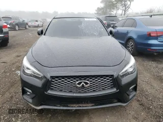 2021 Infiniti Q50 Pure z VIN JN1EV7AR6MM751988, wystawiony jako Copart lot #47480403 z przebiegiem 7 350 mil mil oraz Szkoda całkowita • Salvage title. Historia ofert i sprzedaży dostępna na DreamBid. Obrazek 5.