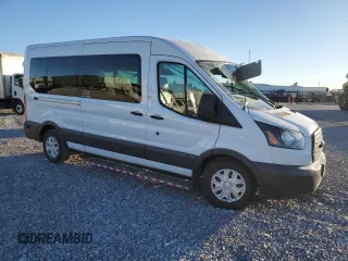 2018 Ford Transit Passenger XL z VIN 1FBZX2CM2JKA87942, wystawiony jako Copart lot #41504435 z przebiegiem 72 729 mil mil oraz Szkoda całkowita • Salvage title. Historia ofert i sprzedaży dostępna na DreamBid. Obrazek 4.