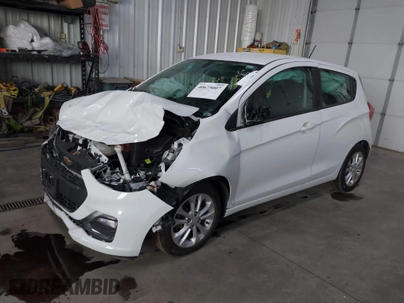 2022 Chevrolet Spark 1LT with VIN KL8CD6SA3NC033664, listed as a IAAI auction lot 40675007 with 49,578 mi miles. Bid and sale history available at carsss.com. Image 17.