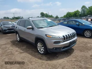 2016 Jeep Cherokee Limited with VIN 1C4PJLDB7GW164619, listed as a IAAI auction lot 42534654 with 252,788 mi miles and . Bid and sale history available at DreamBid. Image 1.
