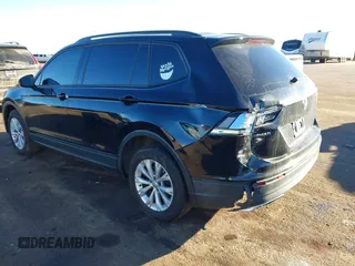 2018 Volkswagen Tiguan S with VIN 3VV0B7AX9JM209722, listed as a IAAI auction lot 41610749 with 44,593 mi miles and . Bid and sale history available at DreamBid. Image 3.